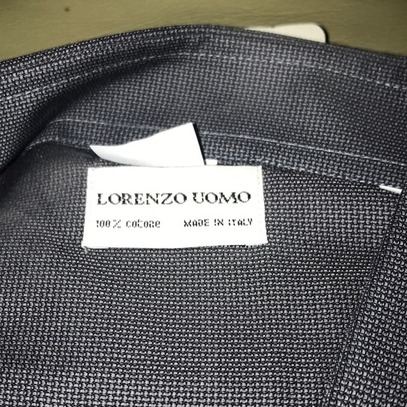 NWT. Lorenzo Uomo Men’s Dress Shirt. 17-34/35. Made in Italy. - Picture 2 of 9